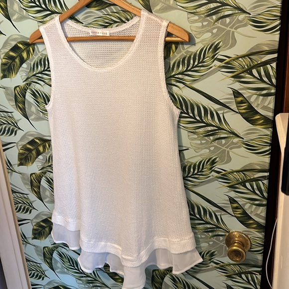 KK34 white see through tank coco & main Large L - Picture 2 of 4